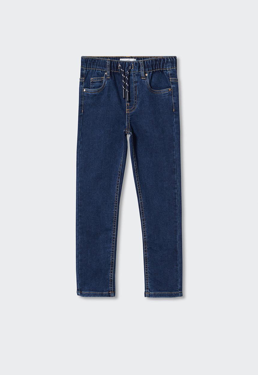 MANGO - Jeans comfy- open blue