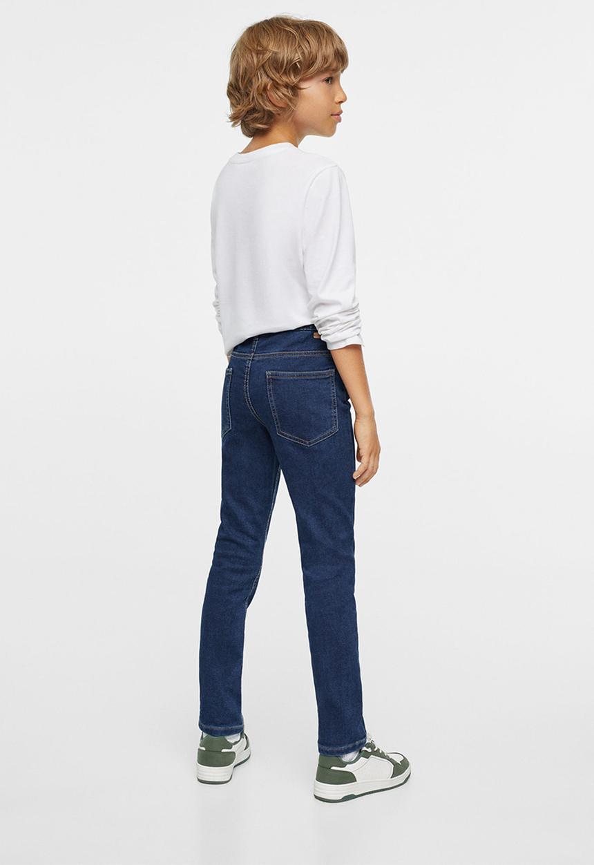 MANGO - Jeans comfy- open blue