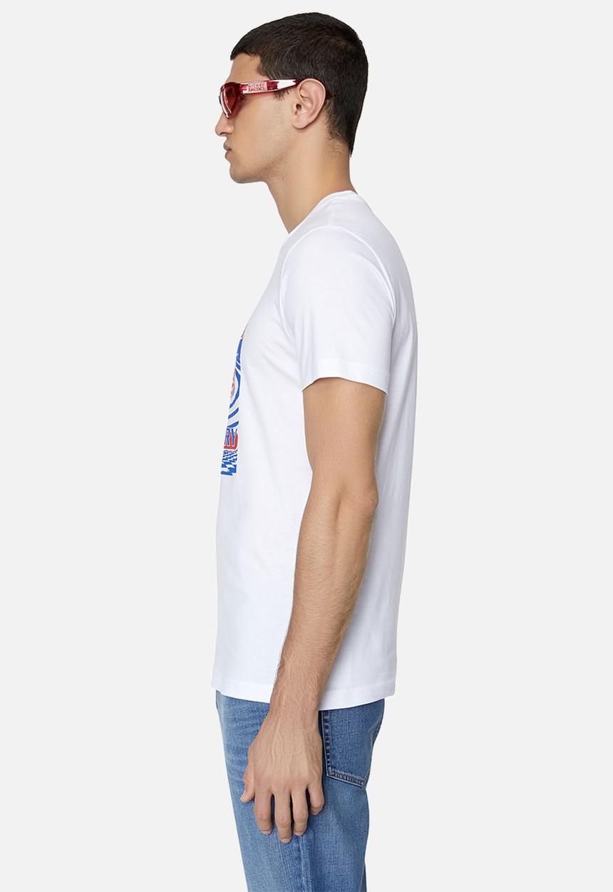 Diesel  - T-diegor-k50 t-shirt - 100diesel - white 