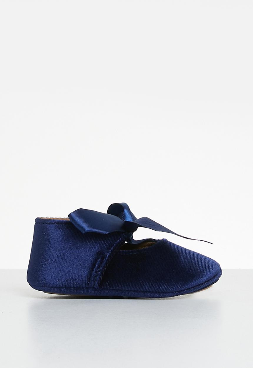 Pop Candy - Faux suede pump - navy