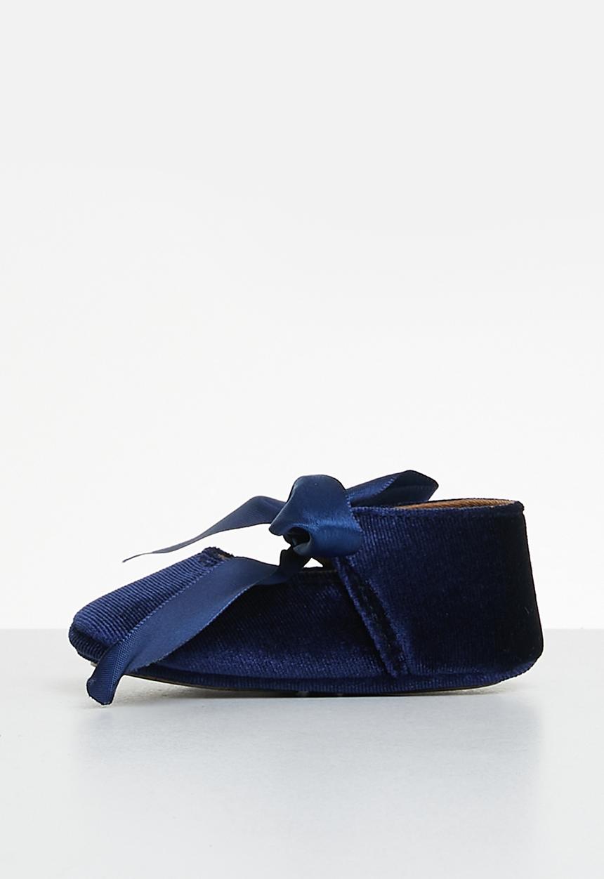 Pop Candy - Faux suede pump - navy