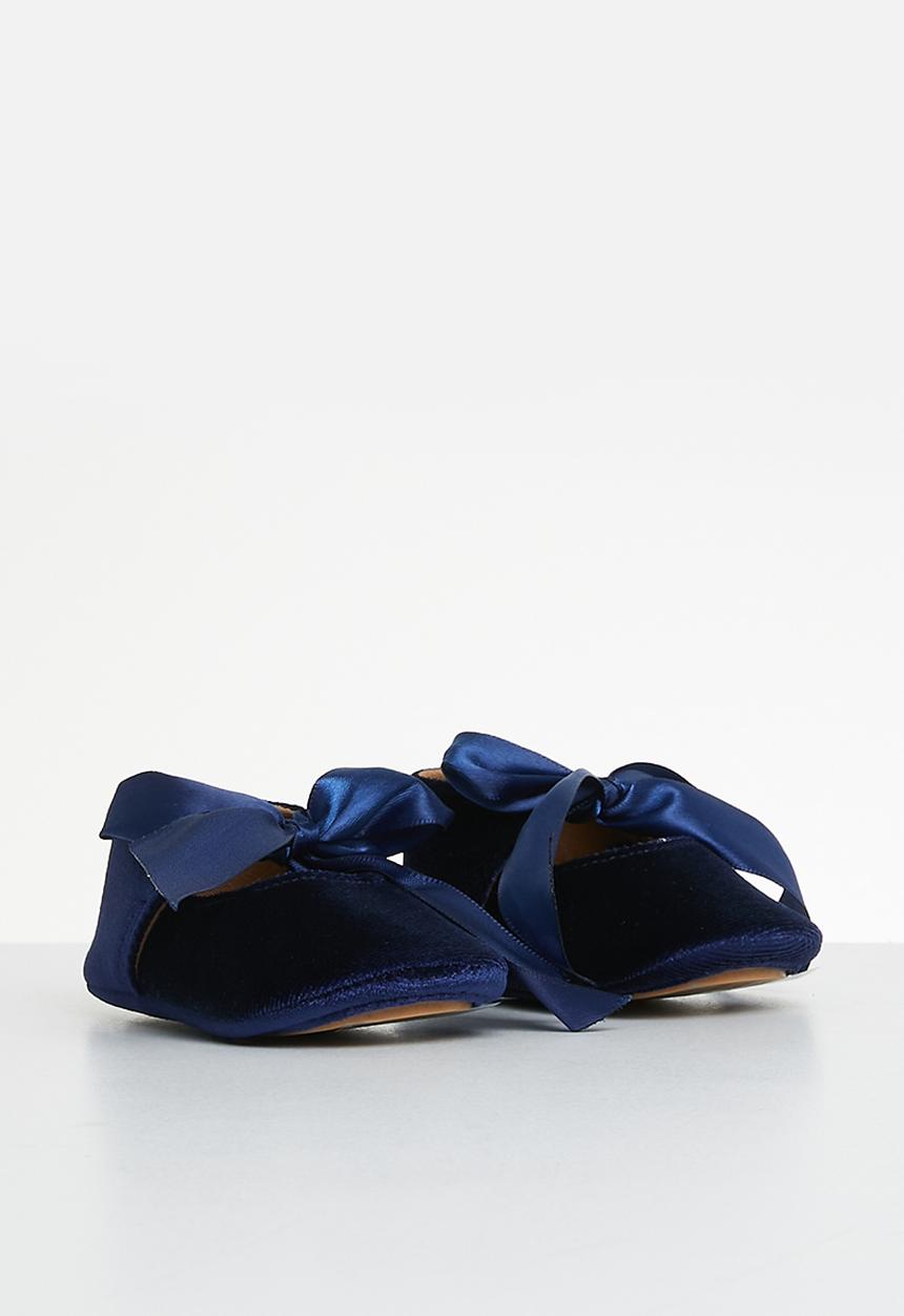 Pop Candy - Faux suede pump - navy