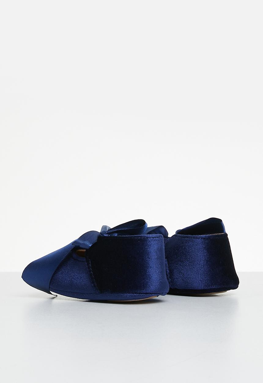 Pop Candy - Faux suede pump - navy