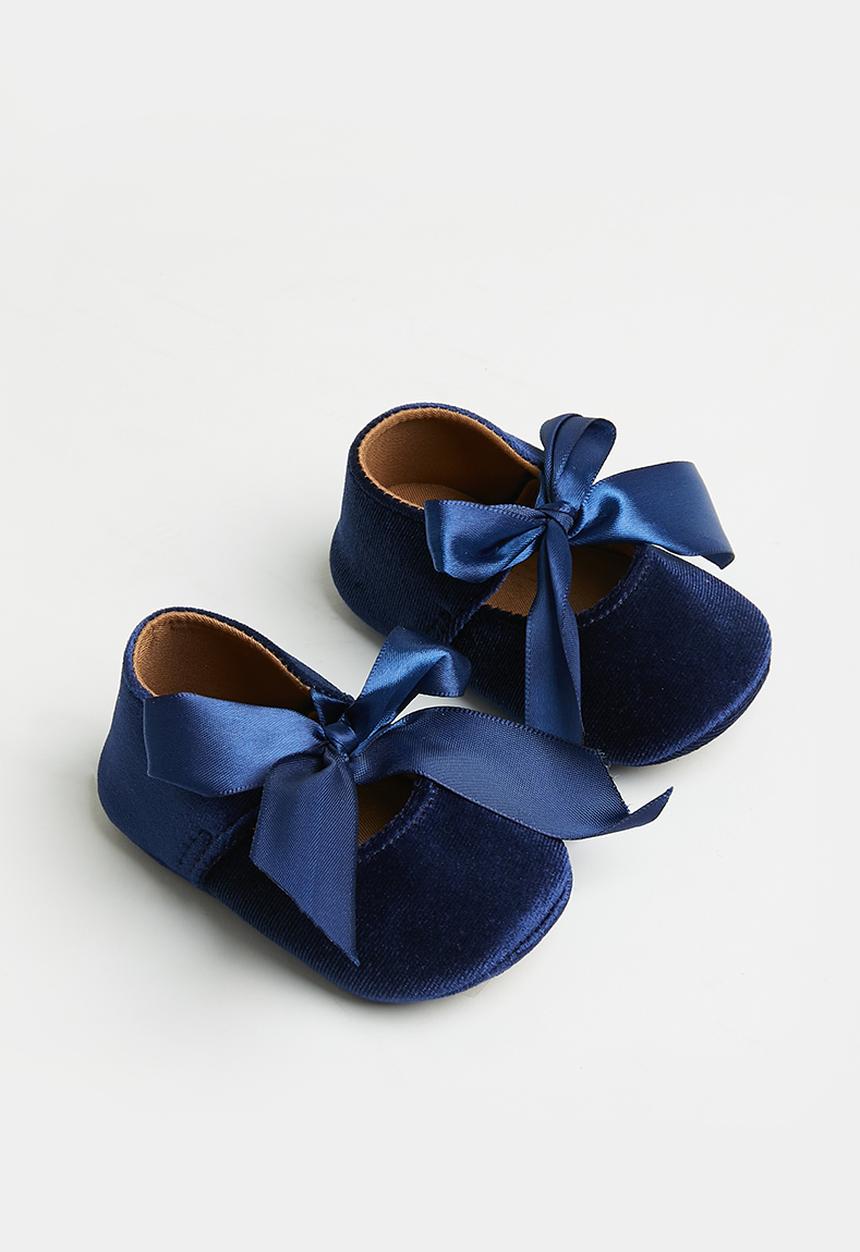 Pop Candy - Faux suede pump - navy