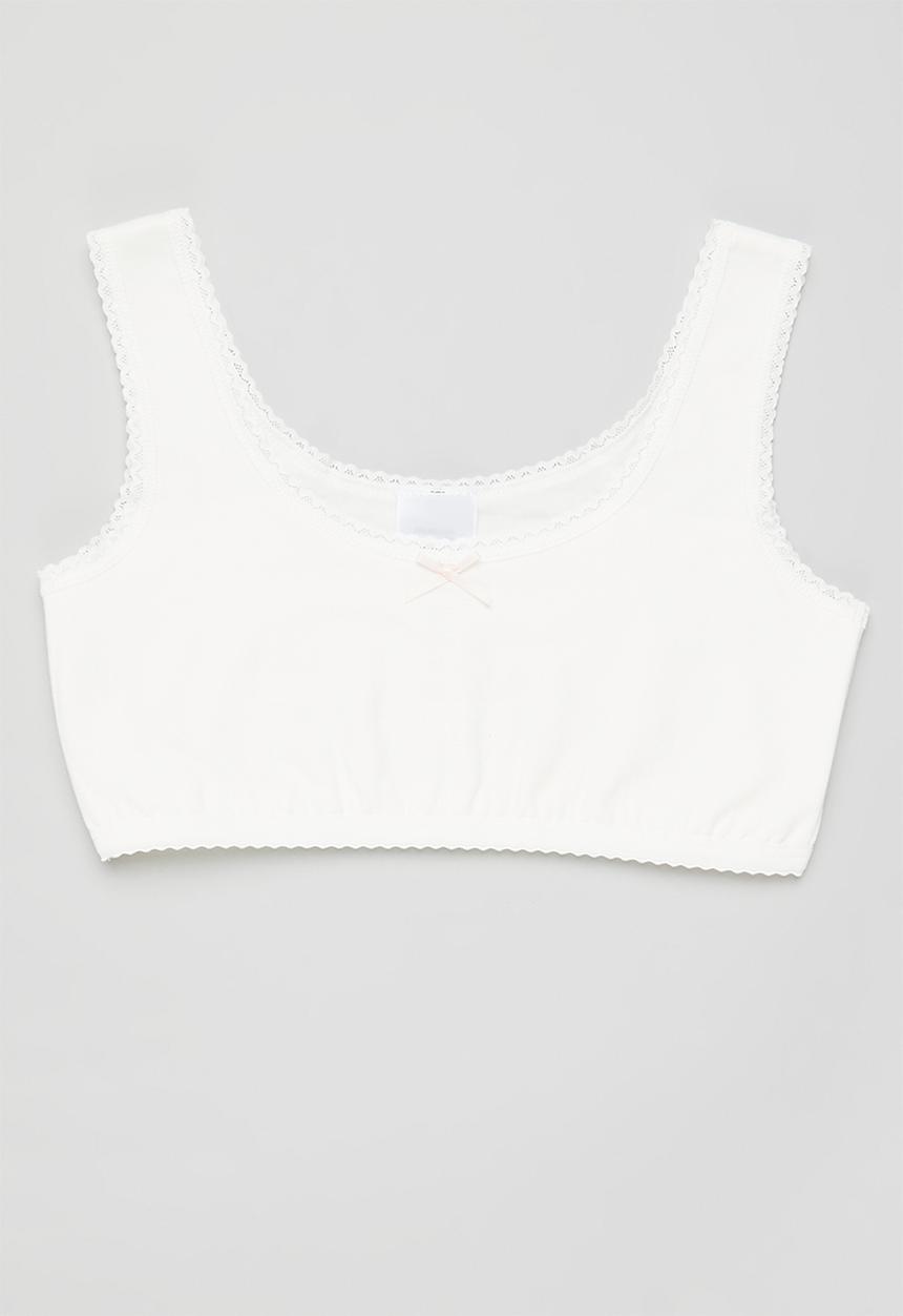 Pop Candy - Girls bra - white