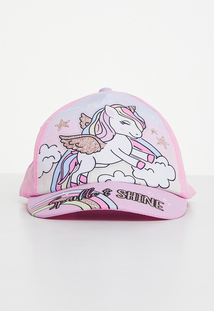 Character Group - Unicorn peak cap - pink