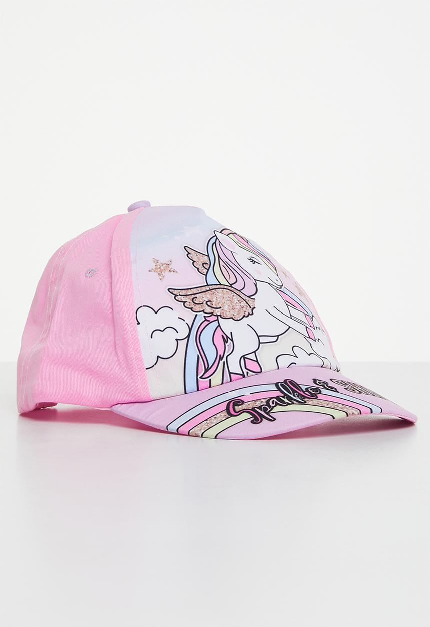 Character Group - Unicorn peak cap - pink