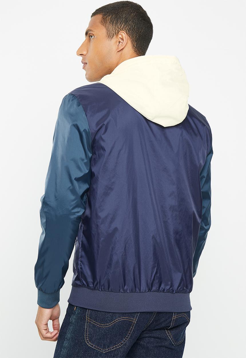 POLO - Men sport ls windbreaker - blue