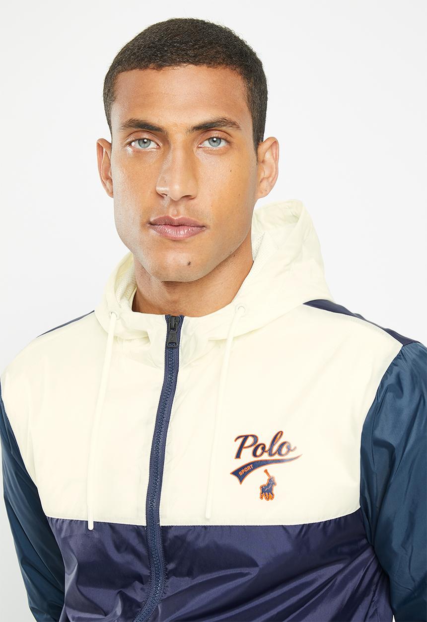 POLO - Men sport ls windbreaker - blue