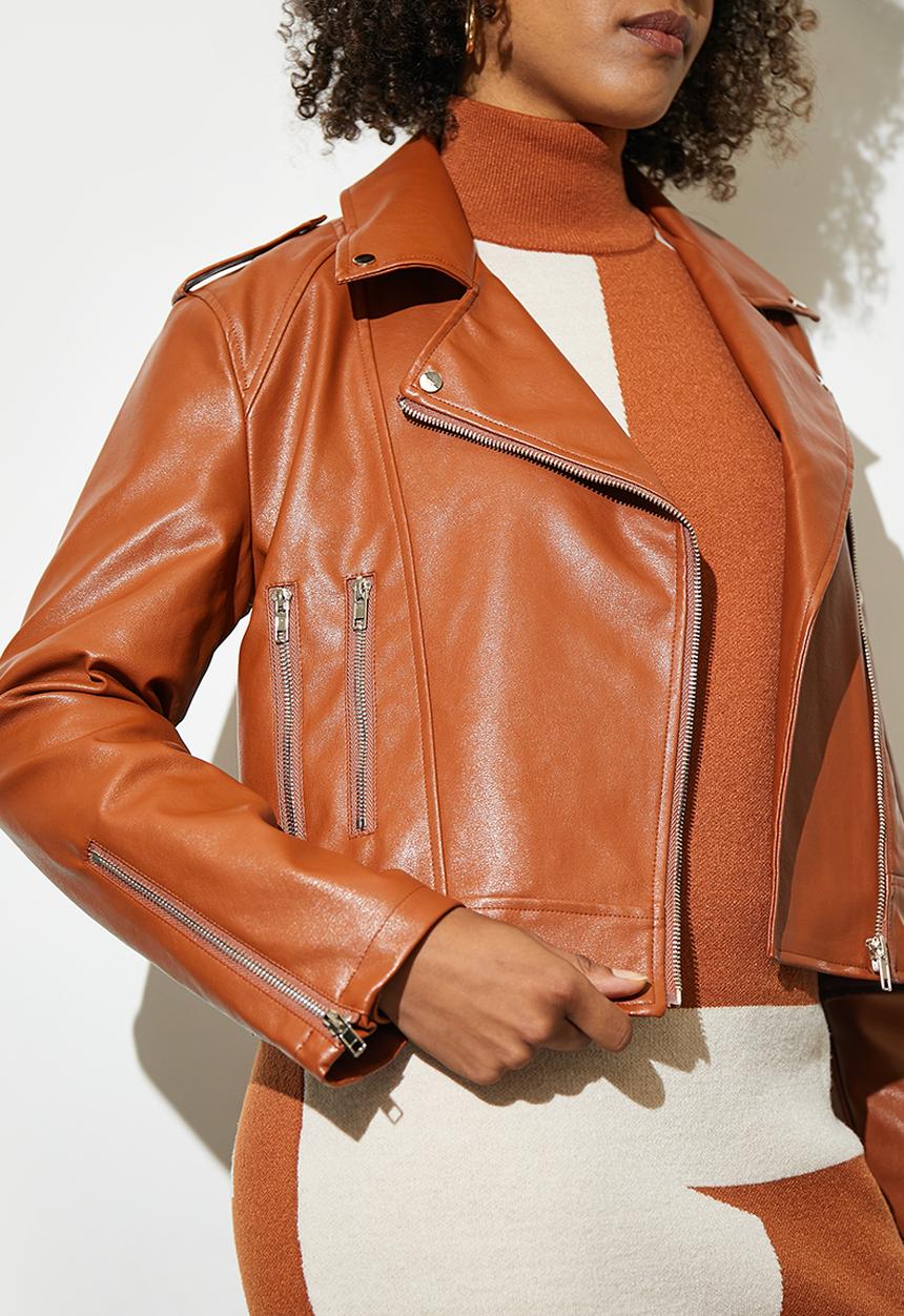 Superbalist - Biker jacket - tan