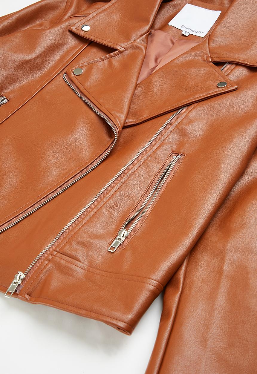 Superbalist - Biker jacket - tan