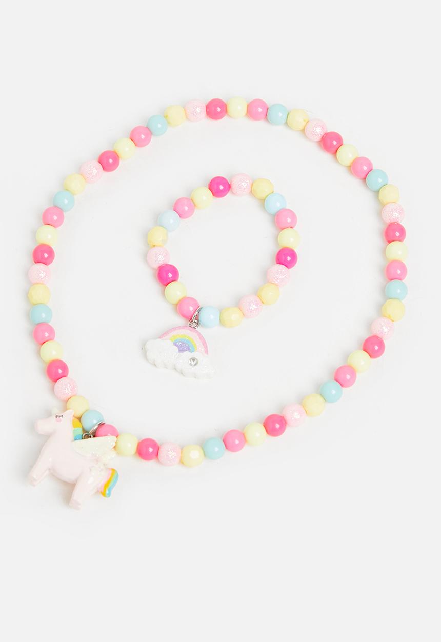 Pop Candy - Necklace & bracelet set - multi