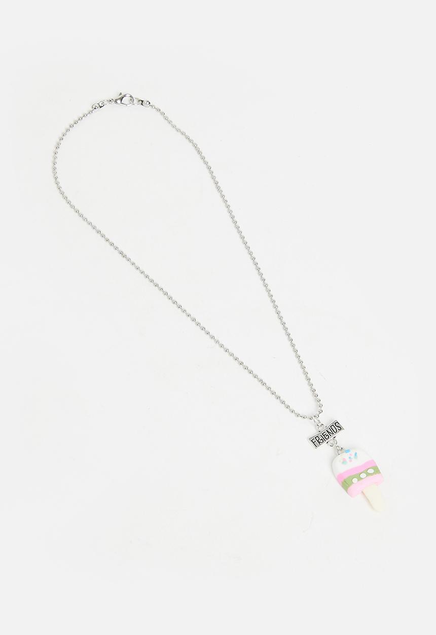 Pop Candy - Best friends necklaces - silver