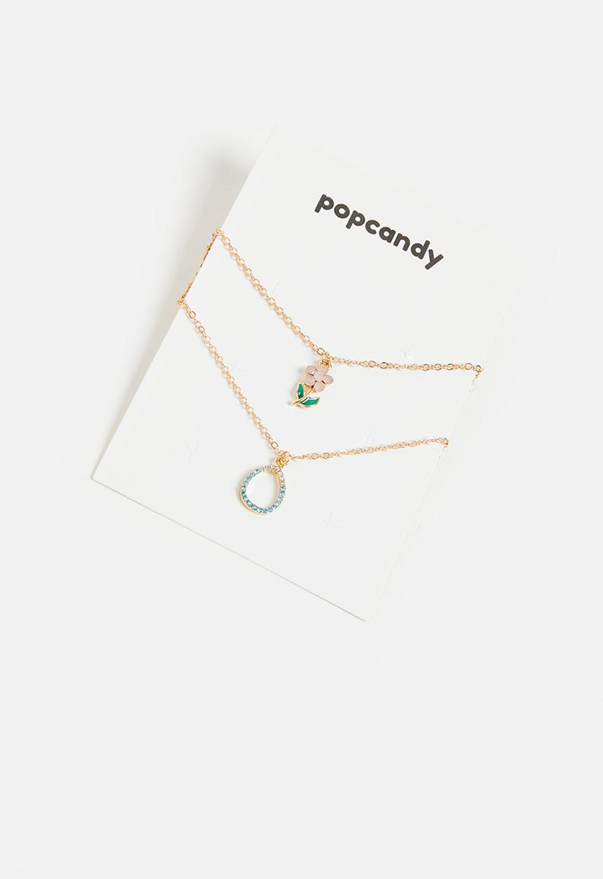 Pop Candy - Girls tiered necklace - multi