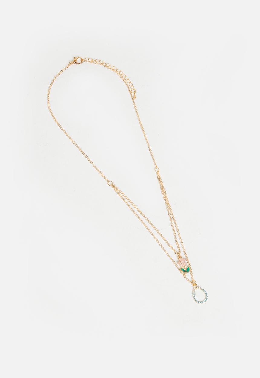 Pop Candy - Girls tiered necklace - multi