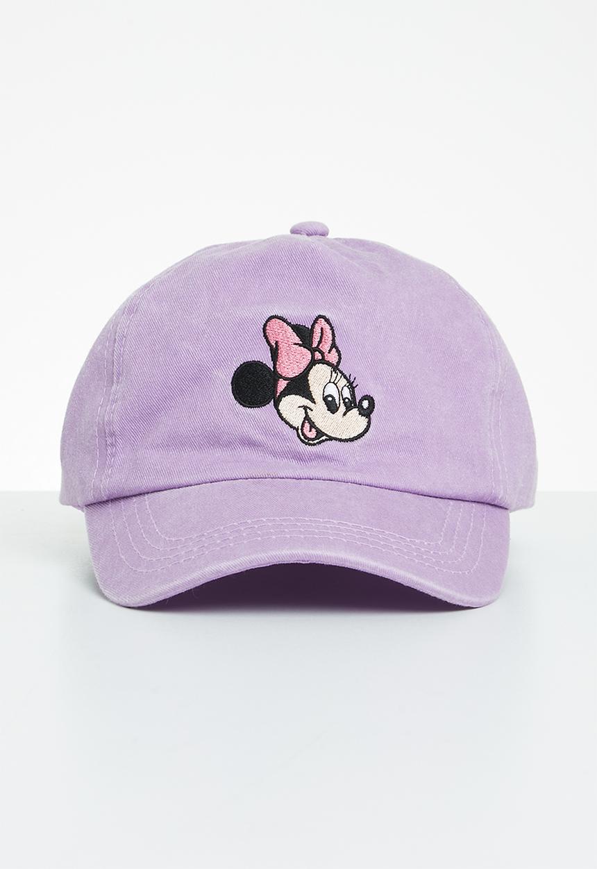 Cotton On - Kids licensed cap - lcn dis minnie mouse/lilac drop