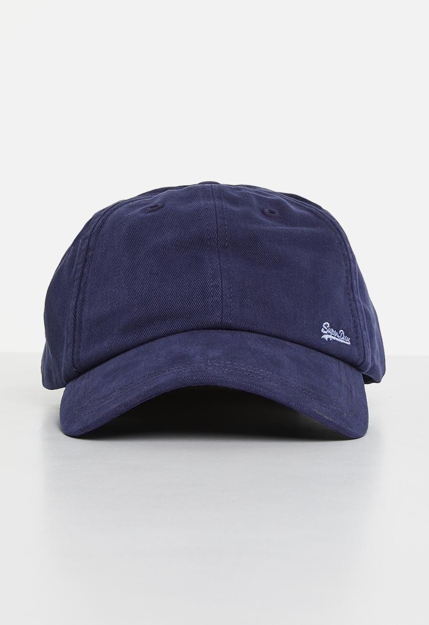 Superdry. - Vintage emb cap - rich navy