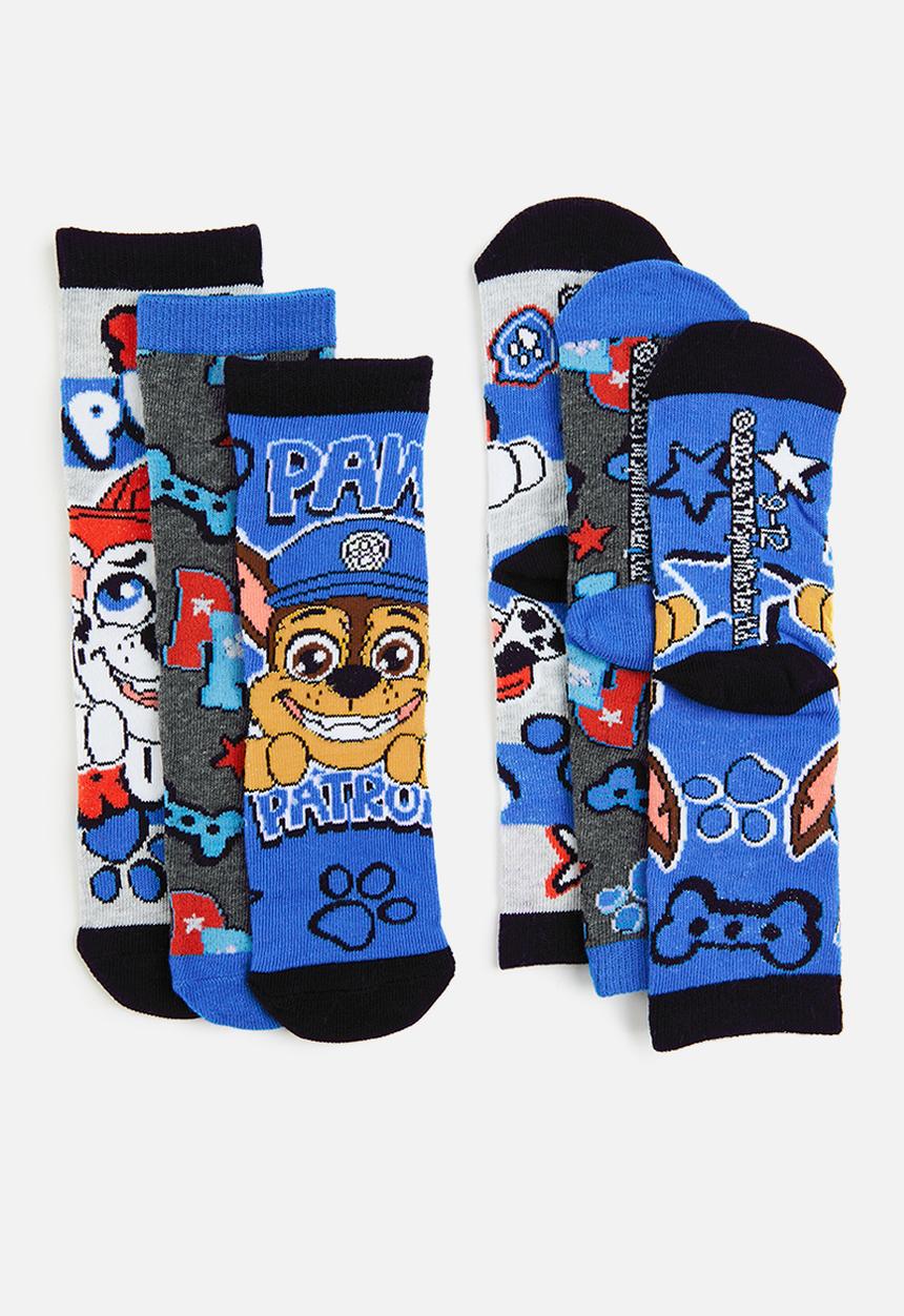 Character Group - 3 Pack anklet socks  - paw patrol boys