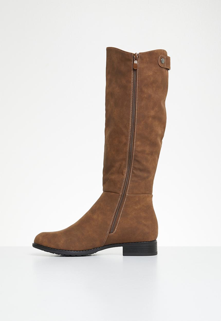 Miss Black - Route661 riding boot - chocolate