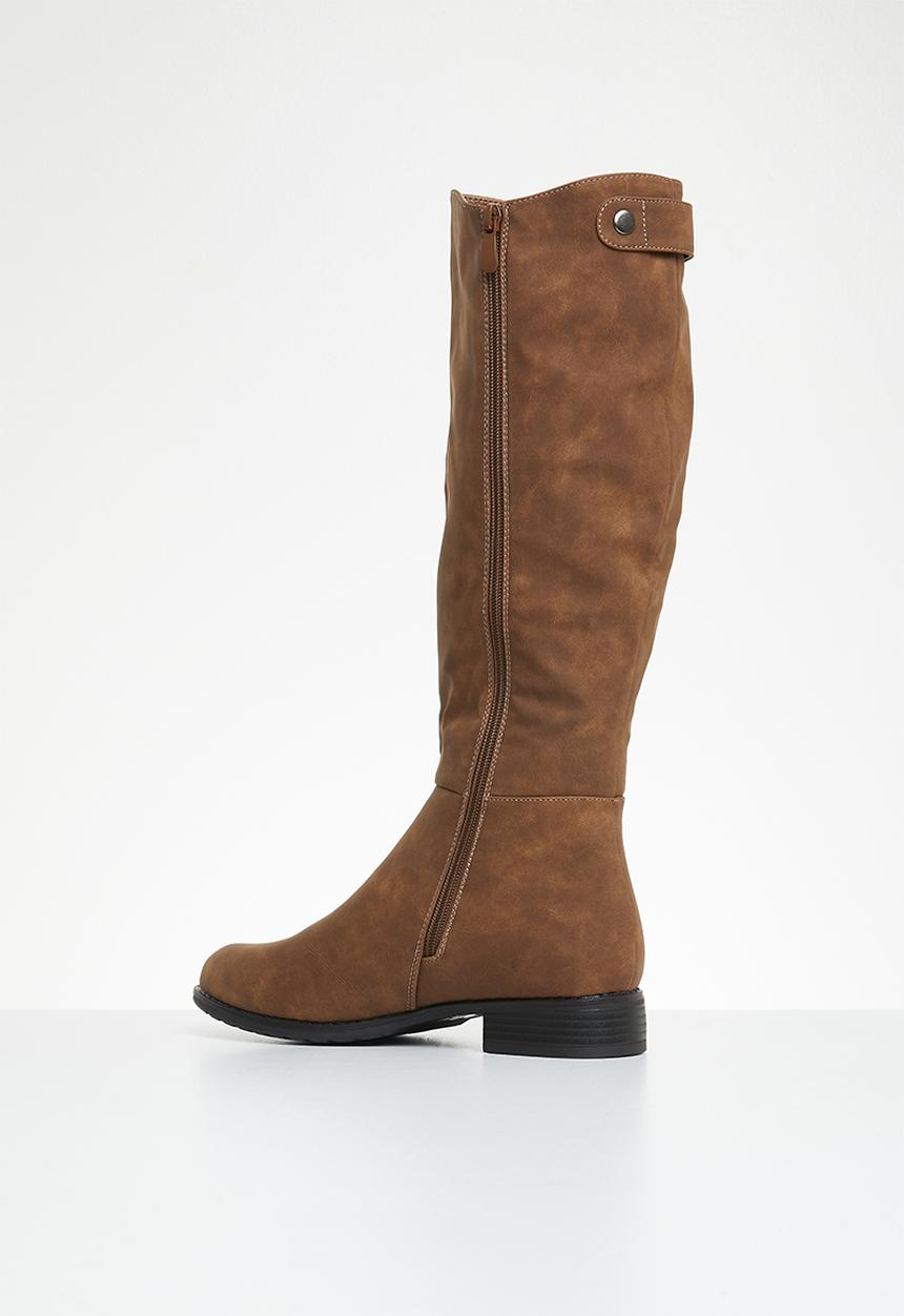 Miss Black - Route661 riding boot - chocolate