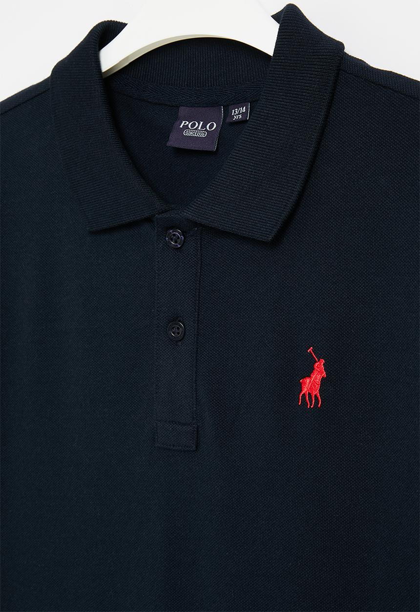 POLO - Boys austin ss golfer - navy