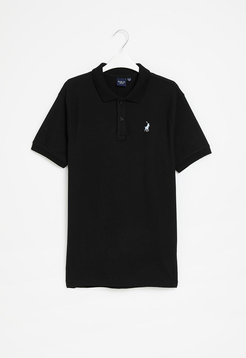 POLO - Boys austin ss golfer - black