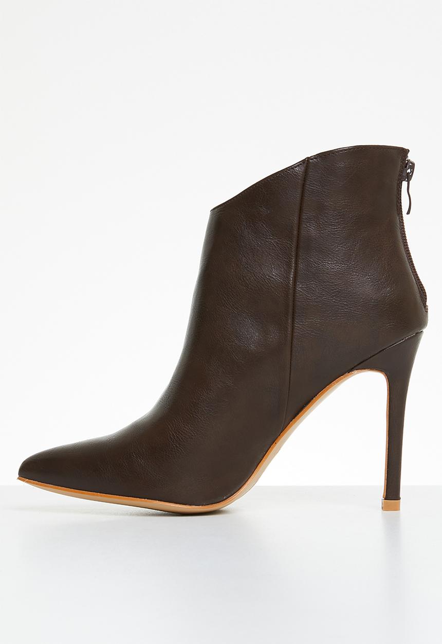 Miss Black - Boss1 ankle boot - chocolate
