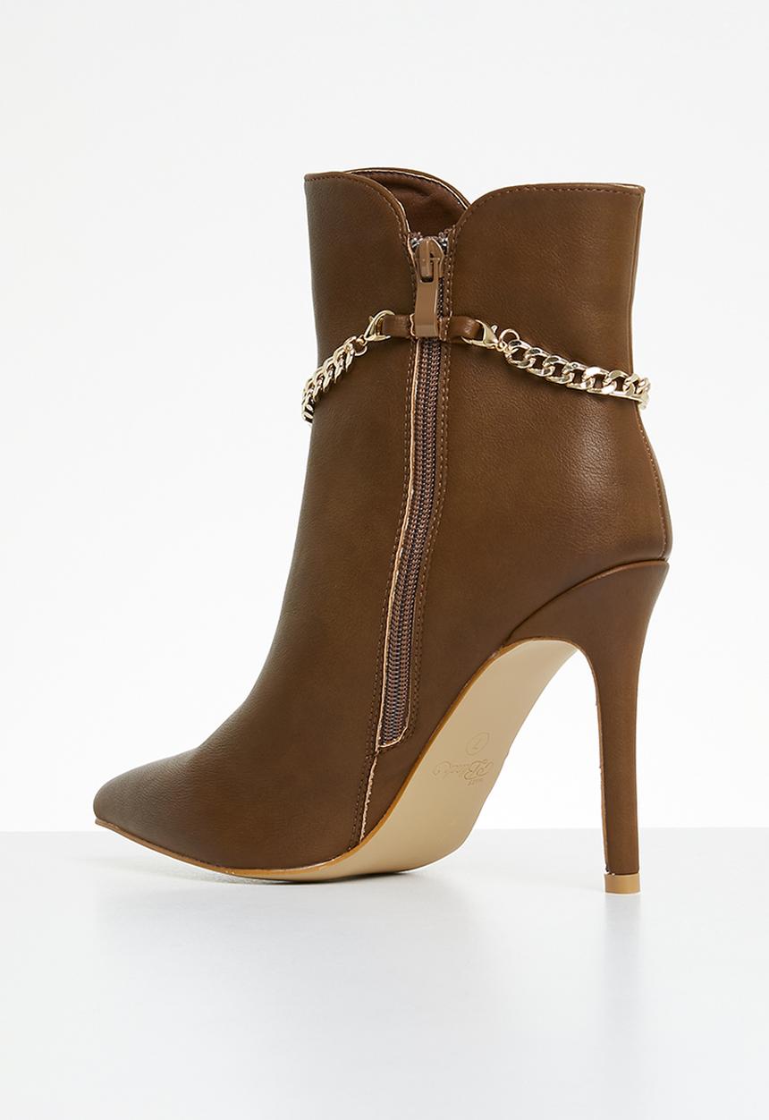 Miss Black - Boss 6 ankle boot - chocolate