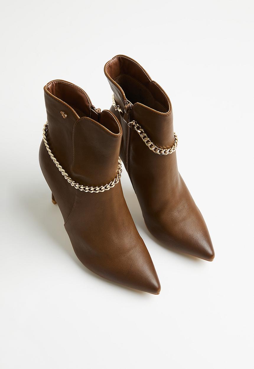 Miss Black - Boss 6 ankle boot - chocolate