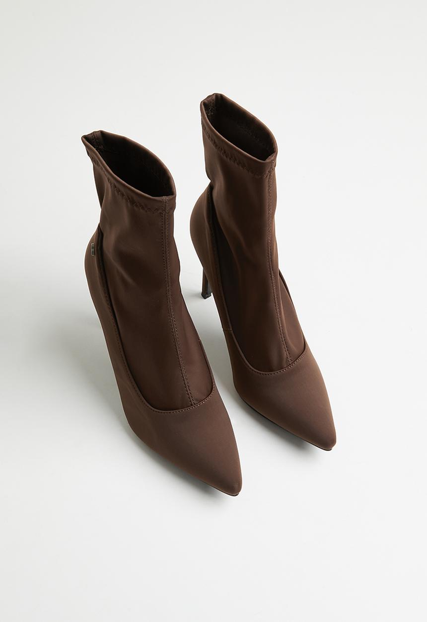 Miss Black - Lykra 1 ankle boot - chocolate