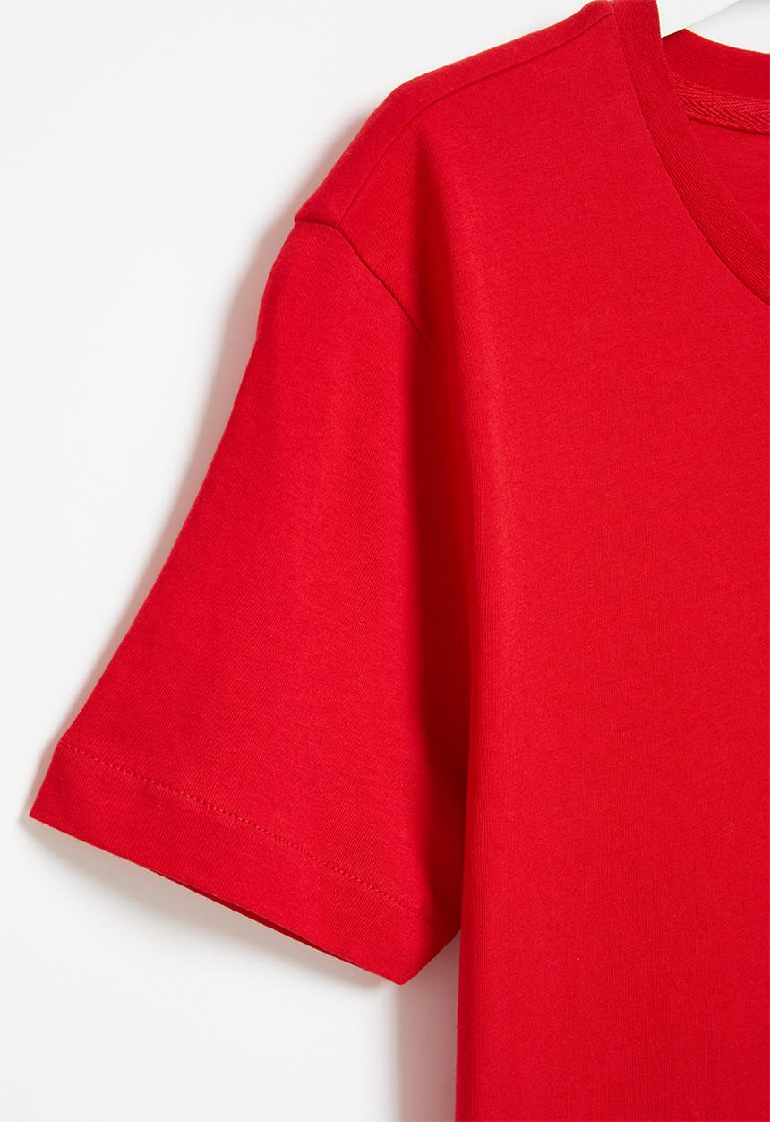 POLO - Boys rick ss tee - red