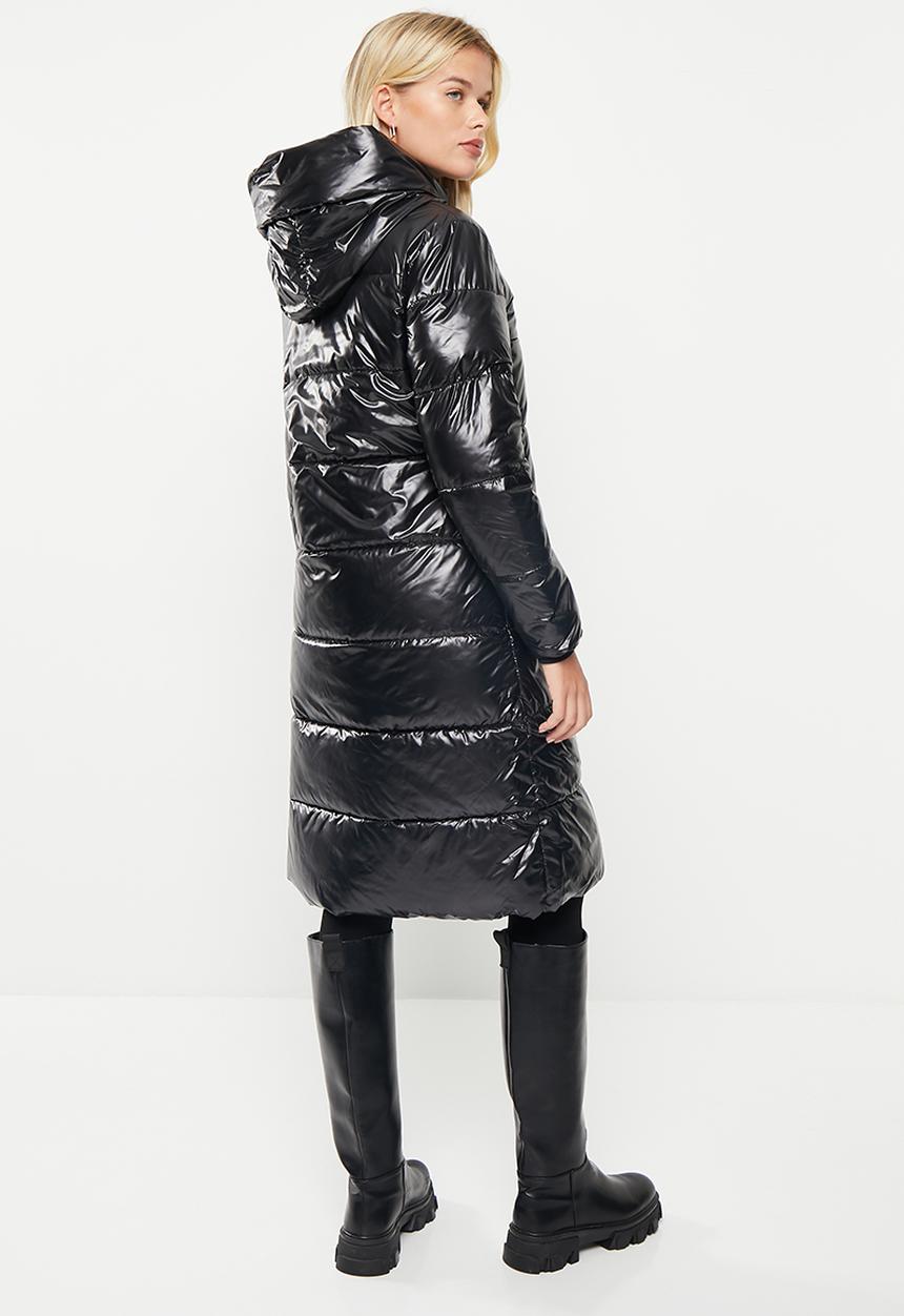 dailyfriday - Longer length puffer - black