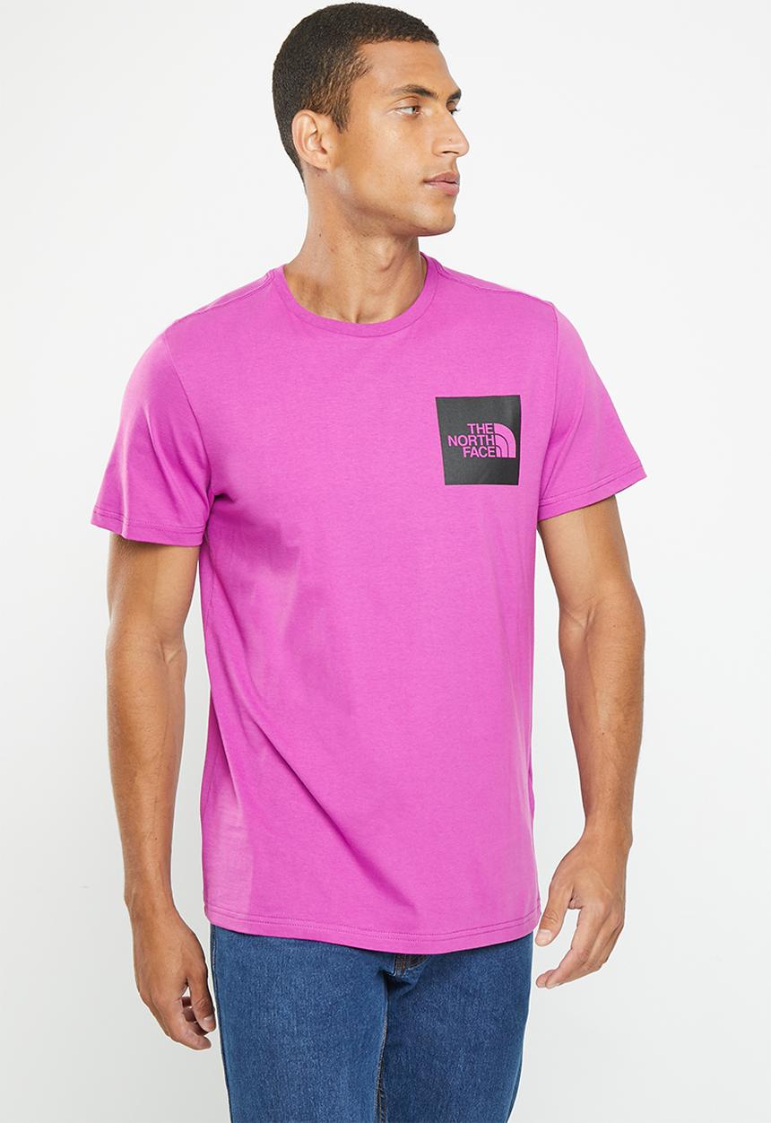 The North Face - Short sleeve fine tee - eu - purple cactus flower 