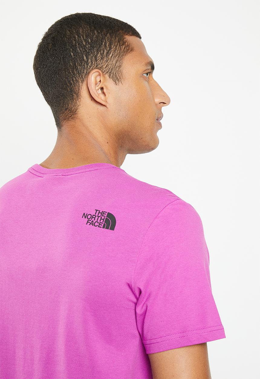 The North Face - Short sleeve fine tee - eu - purple cactus flower 