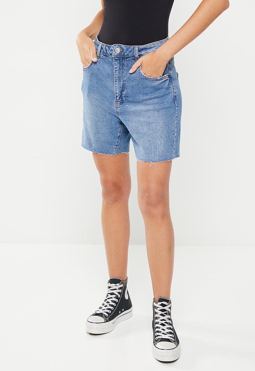 Supré  - Stretch bermuda denim short - honolulu blue