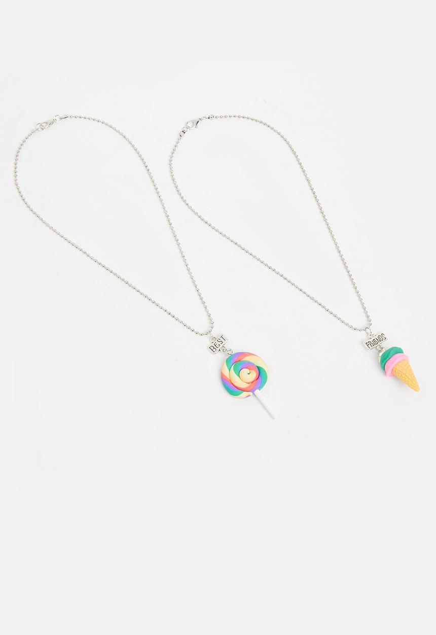 Pop Candy - Best friends necklaces - multi