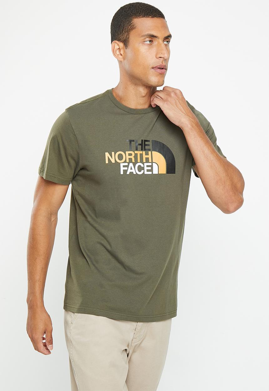 The North Face - Short sleeve easy tee - eu - new taupe green (21l)