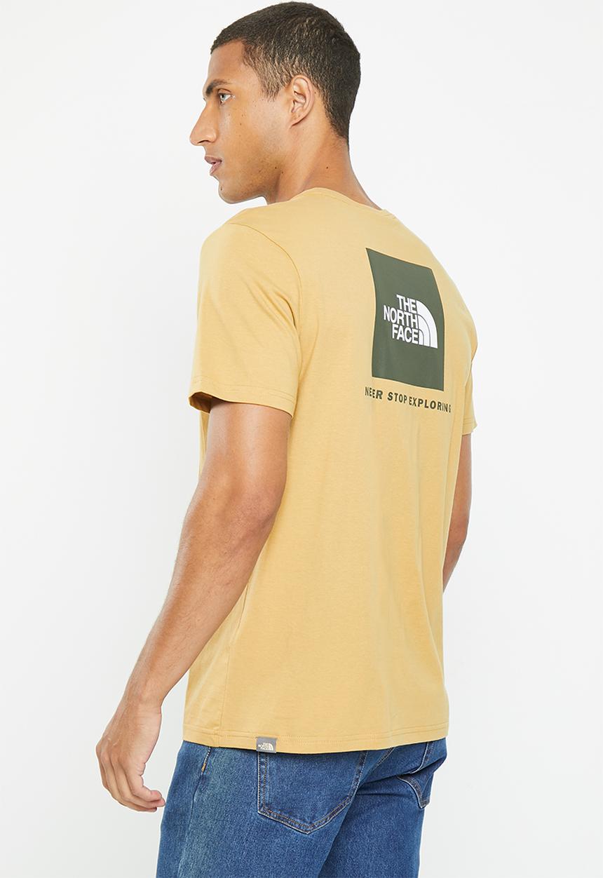 The North Face - Short sleeve redbox tee  - eu - khaki stone 