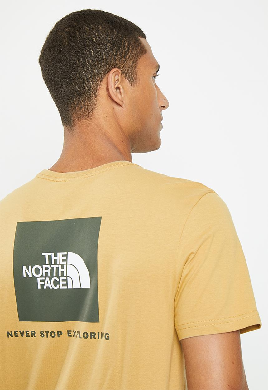 The North Face - Short sleeve redbox tee  - eu - khaki stone 