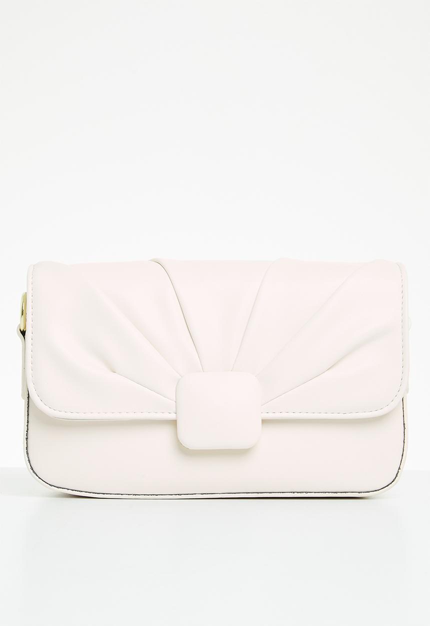 Superbalist - Ainsley clutch bag - cream