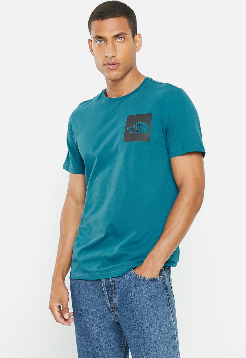 The North Face - Short sleeve fine tee - eu - blue coral (efs)