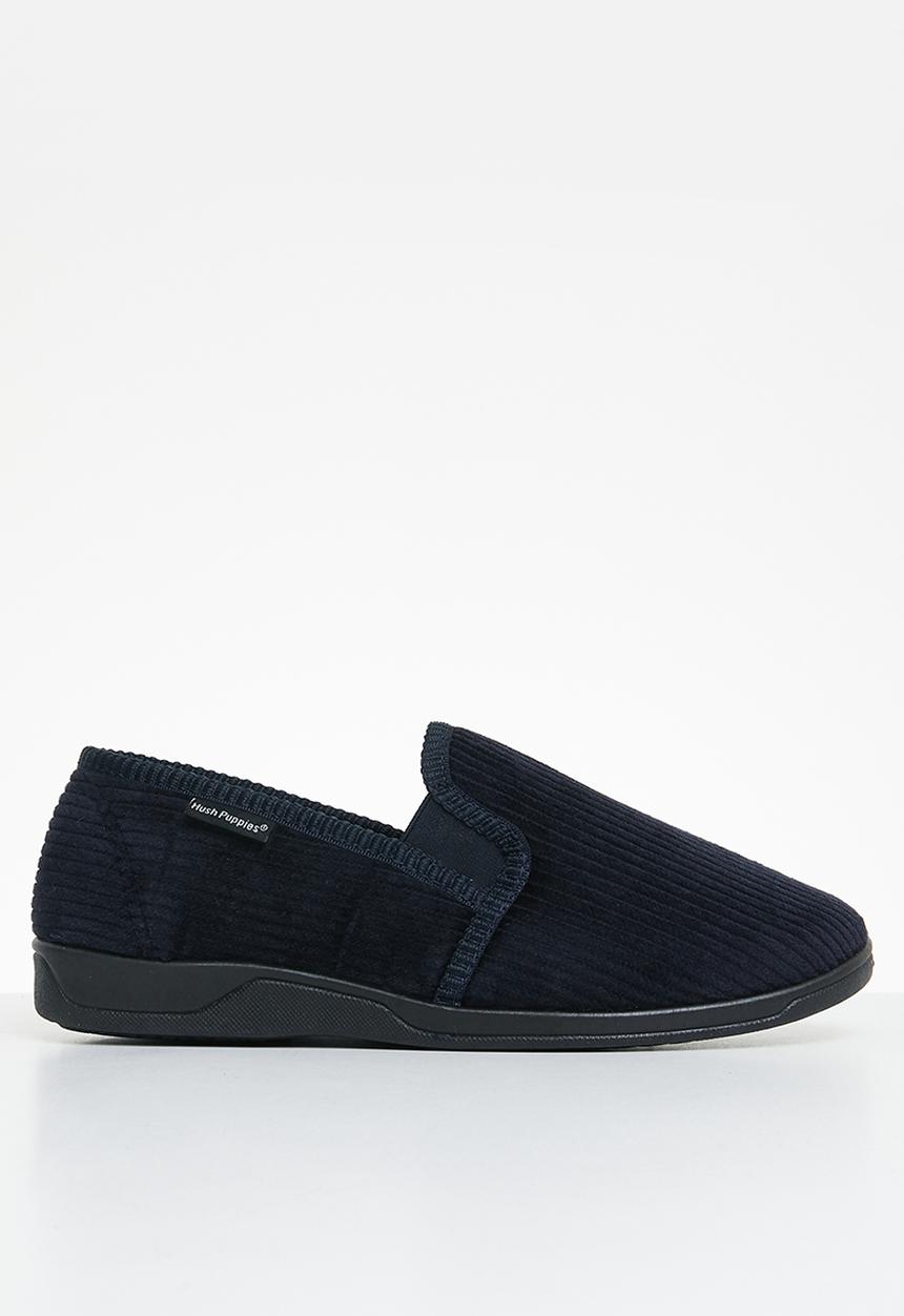 Hush Puppies - Collie kitted corduroy - navy