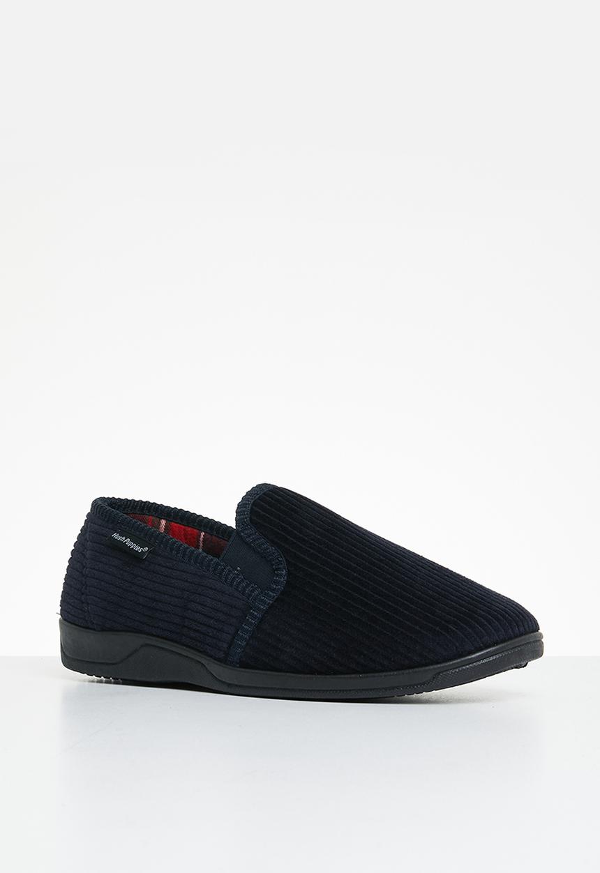 Hush Puppies - Collie kitted corduroy - navy