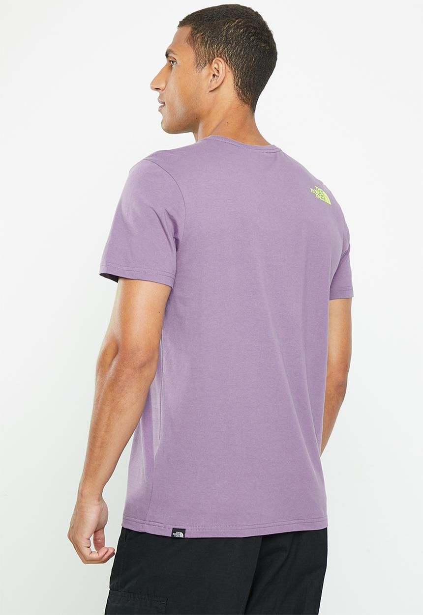 The North Face - Short sleeve  fine tee - eu - lunar slate 