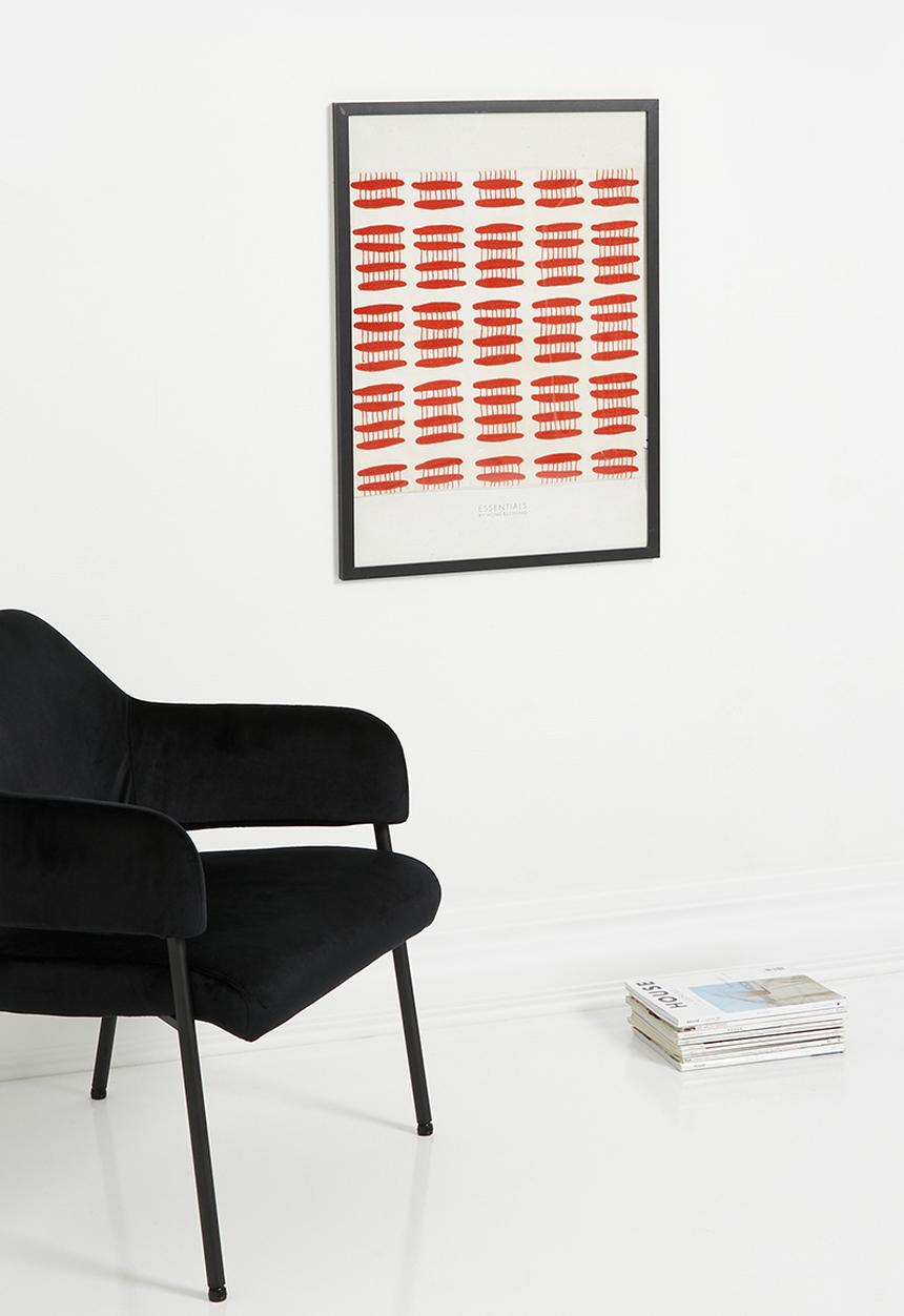 H&S - Mdf photo frame - black