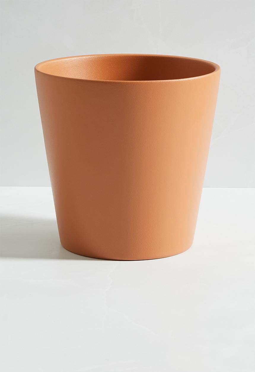 H&S - Paddle planter pot - terracotta