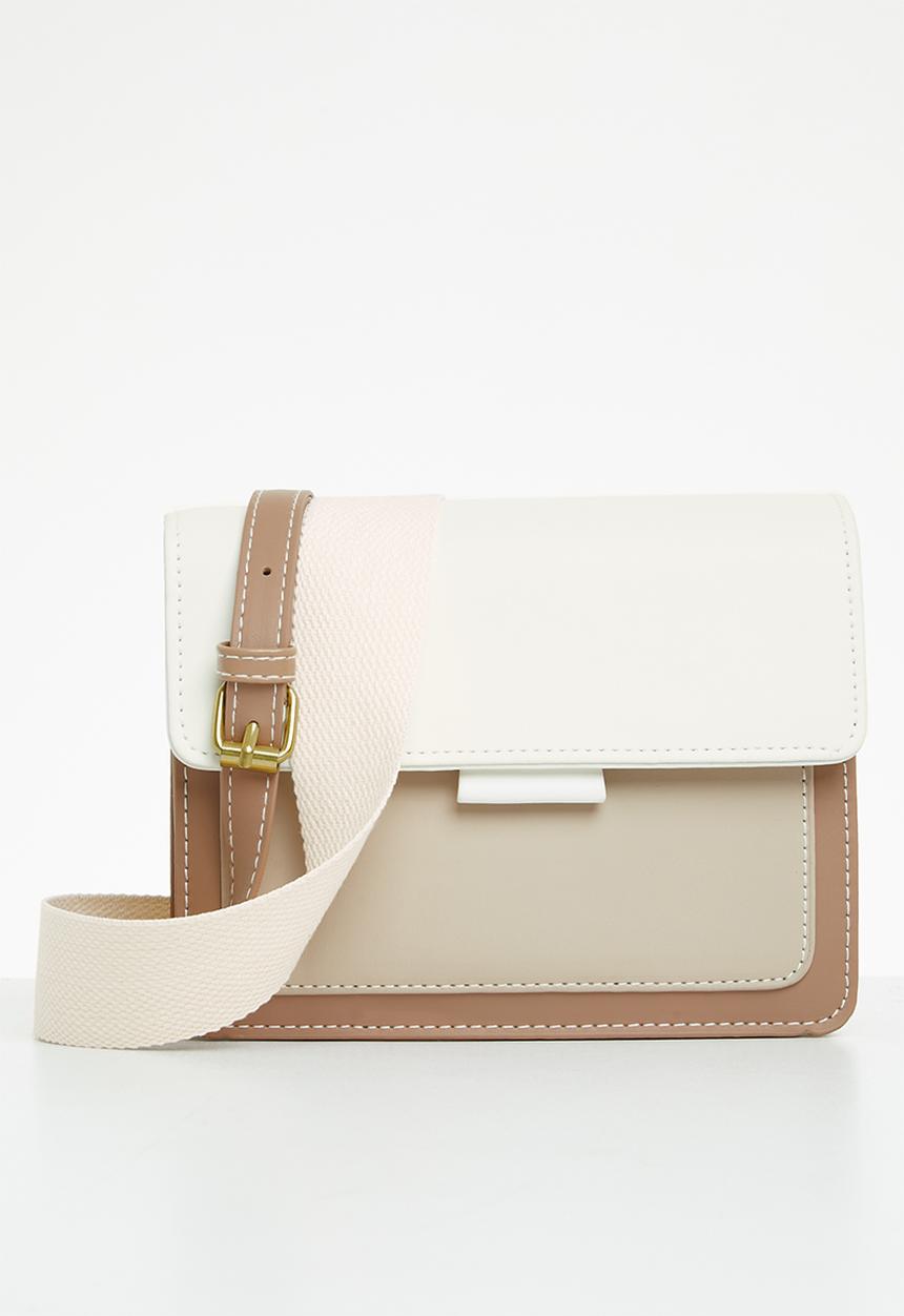 Superbalist - Brinley crossbody bag - cream & beige