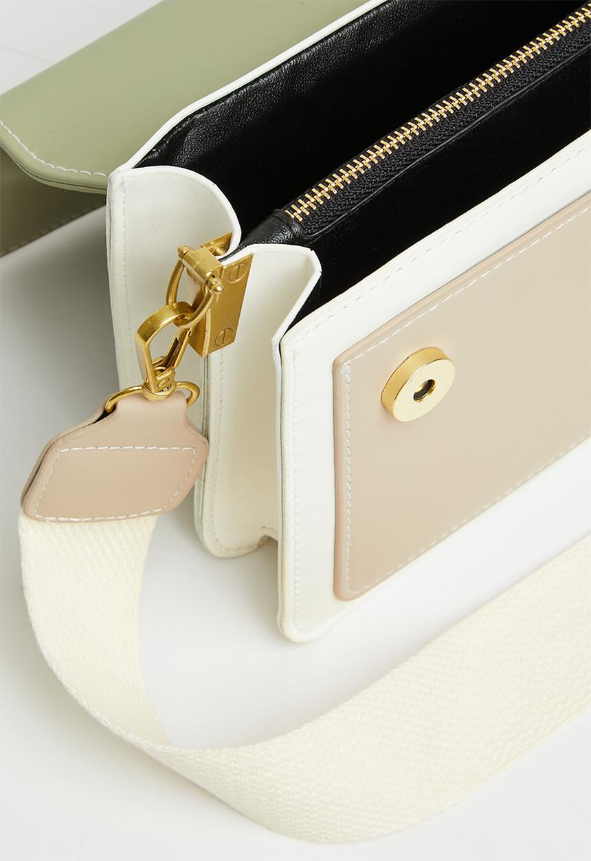Superbalist - Brinley crossbody bag - green & beige