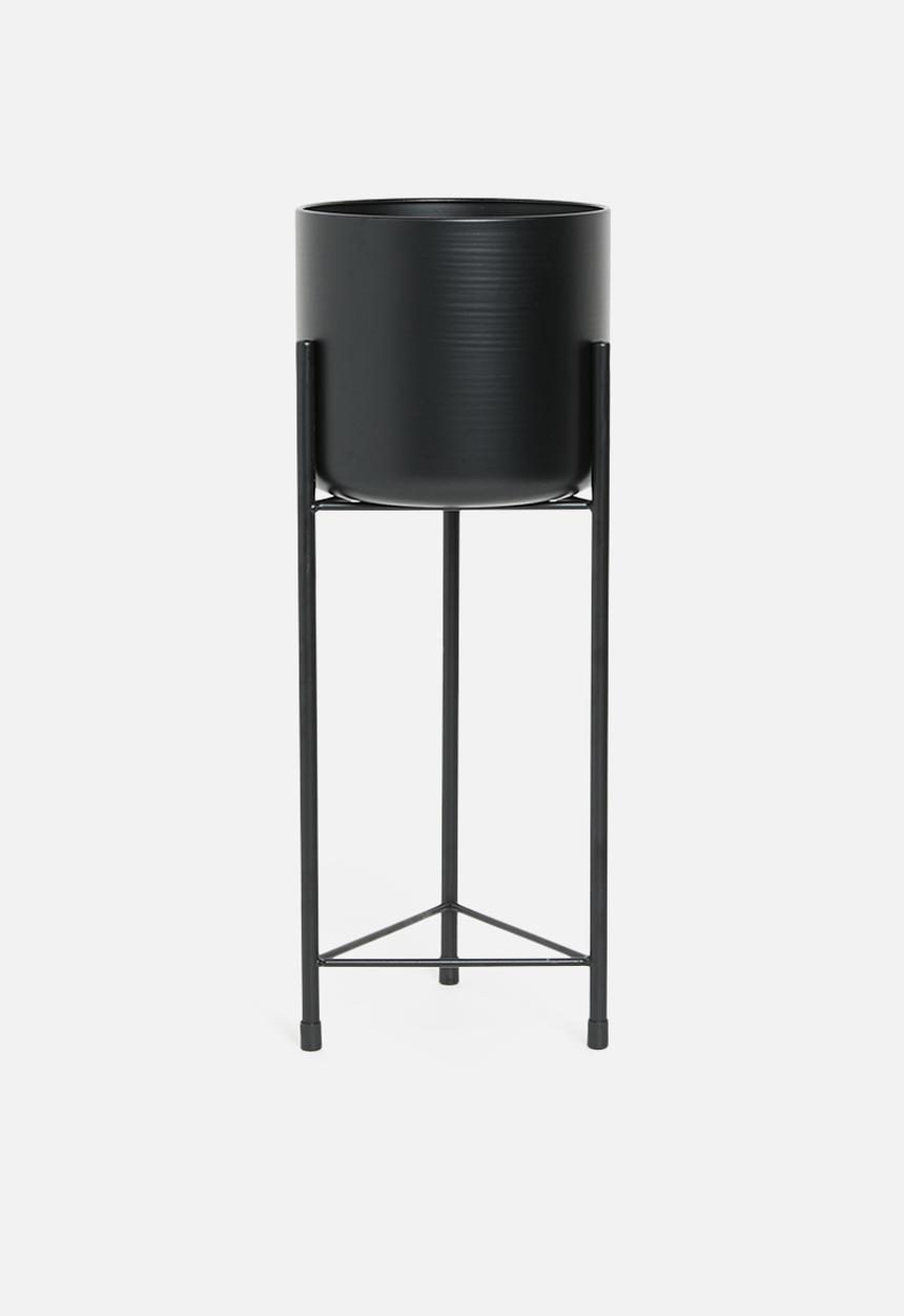 H&S - Flowerpot - black