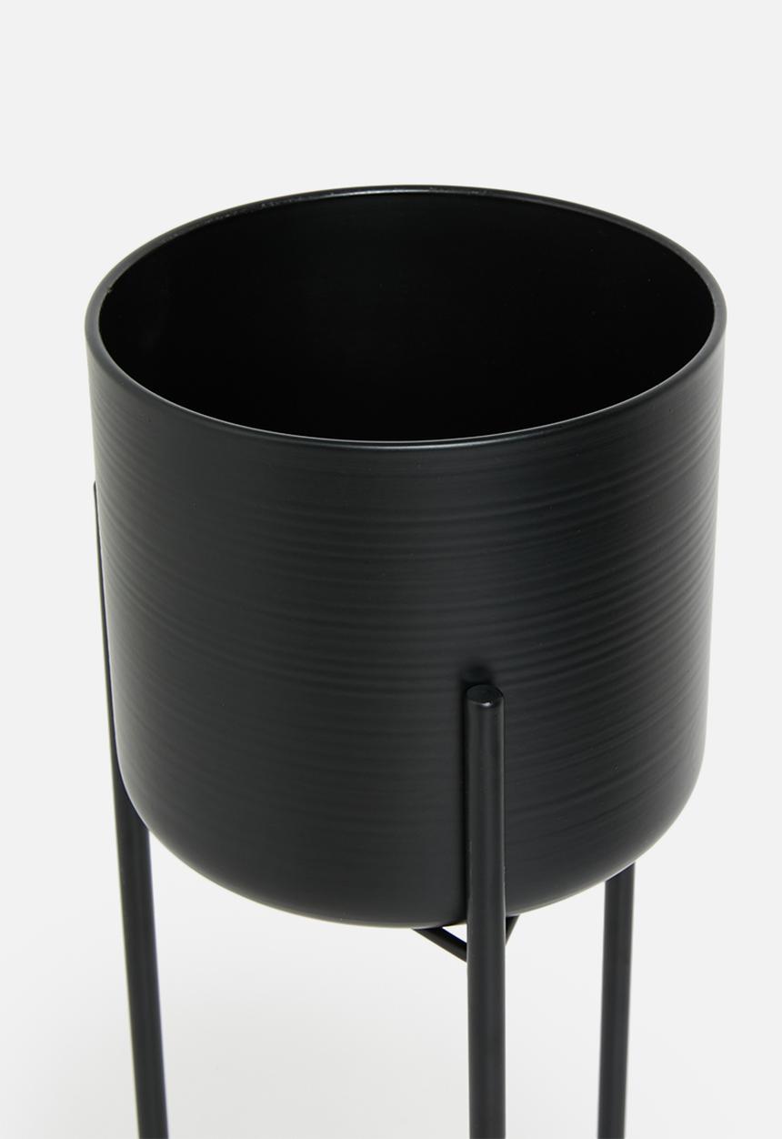 H&S - Flowerpot - black